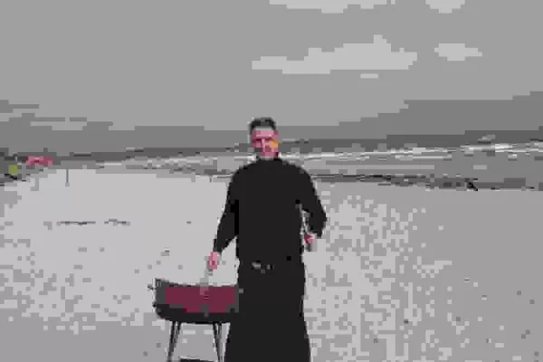 Bild: Angrillen mit Live-Musik auf dem Aktionsstrand Scharbeutz
