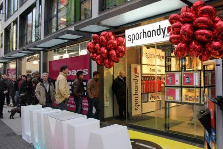 Bild: Handyshop 2.0: Sparhandy eröffnet ersten eigenen Flagshipstore