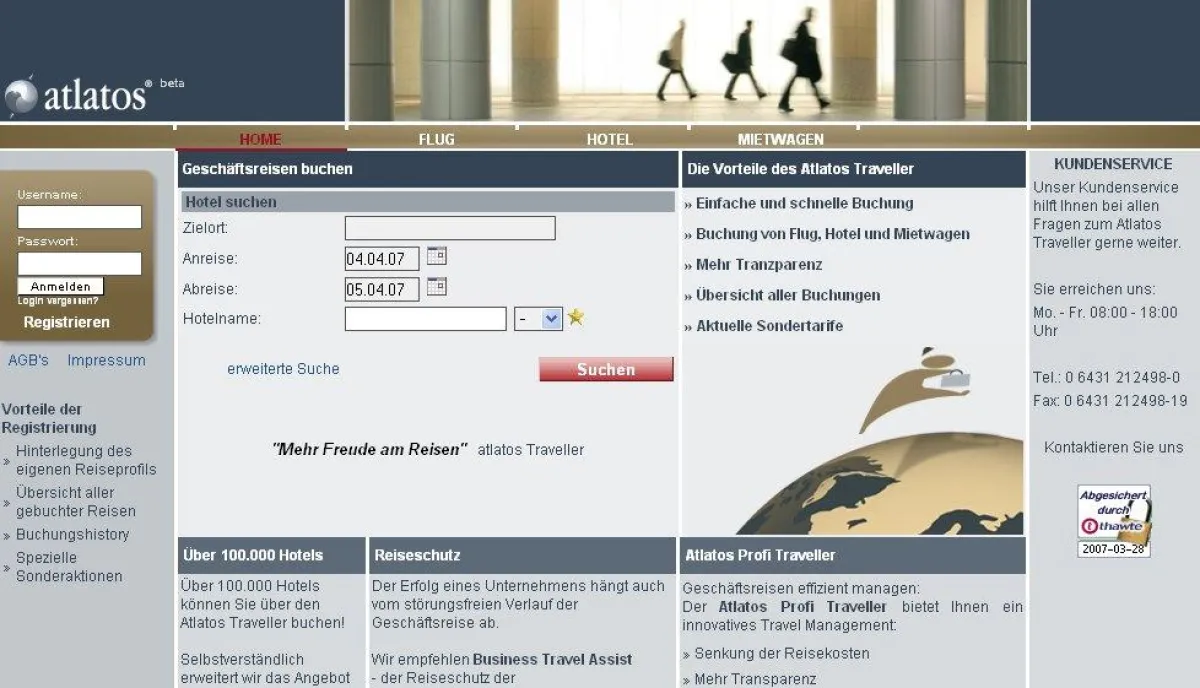 Geschäftsreisen effizient buchen