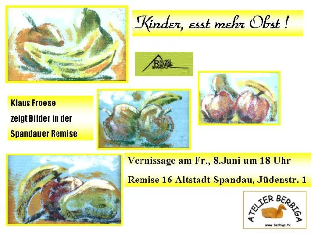 Bild: Kinder, esst mehr Obst