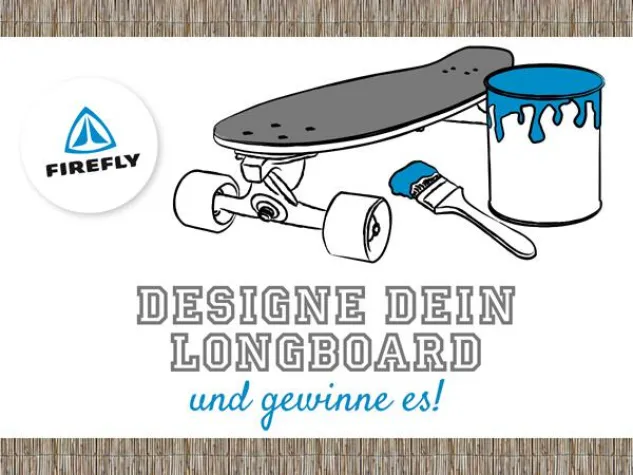 Bild: FIREFLY mit neuem Longboard Design-Wettbewerb