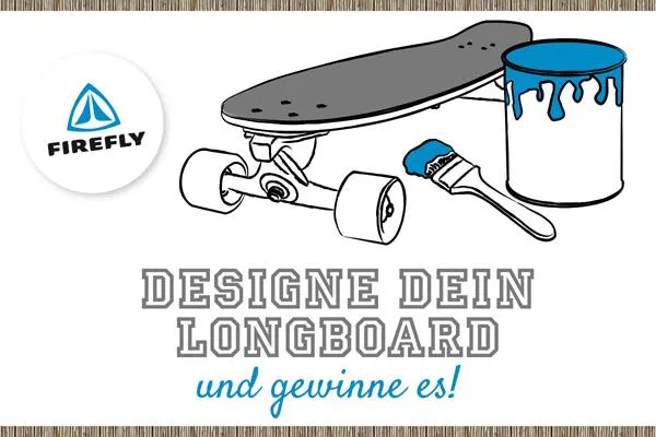 Bild: FIREFLY mit neuem Longboard Design-Wettbewerb