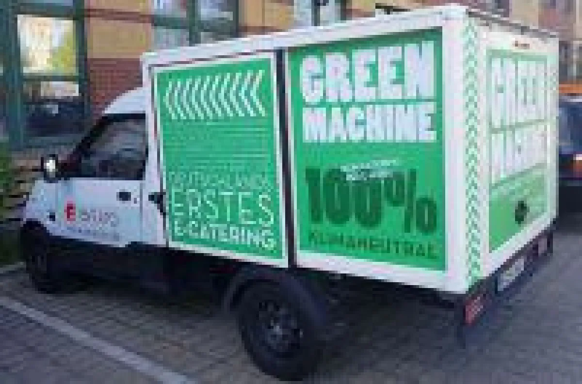 The GreenMachine, aveato Catering per E-Mobil