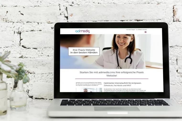 Bild: Ärzte profitieren von innovativer Praxis-Website-Lösung admedis.cms