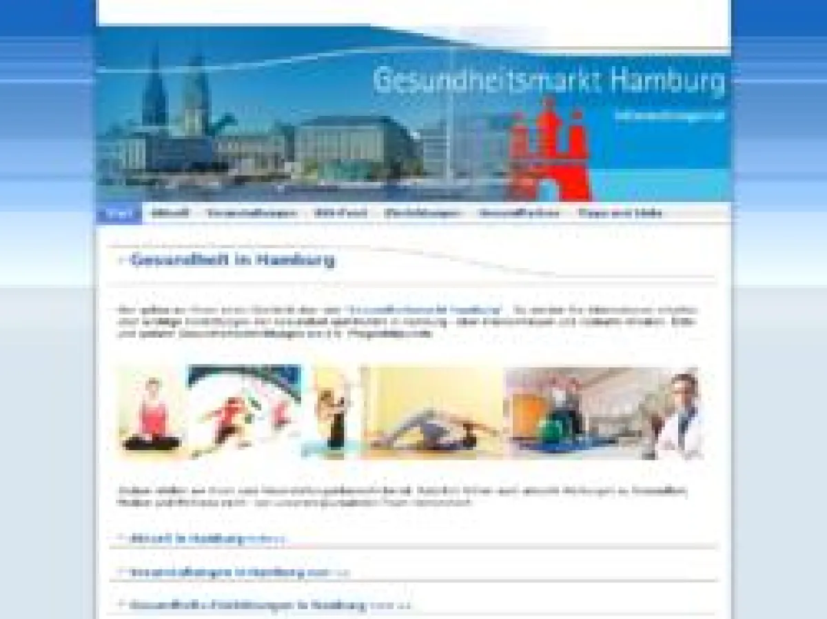 Gesundheit in Hamburg - Neue Internet-Seite informiert