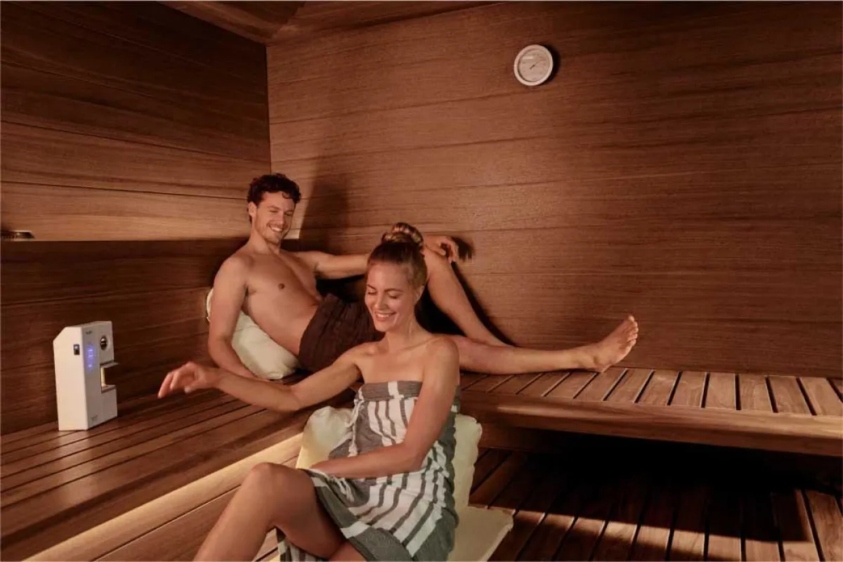 Die wohltuende Wärme der Sauna kann das Immunsystem stärken.