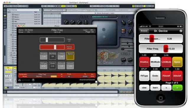 Bild: Novation „Automap“ - intelligentes Controlling jetzt auch für „iPhone“ und „iPod touch“