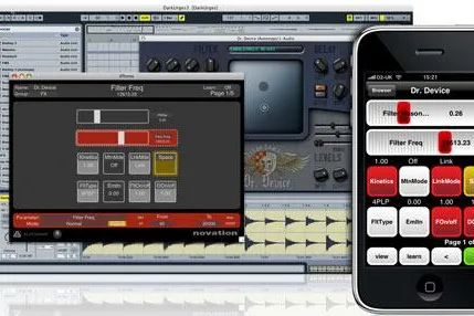 Bild: Novation „Automap“ - intelligentes Controlling jetzt auch für „iPhone“ und „iPod touch“