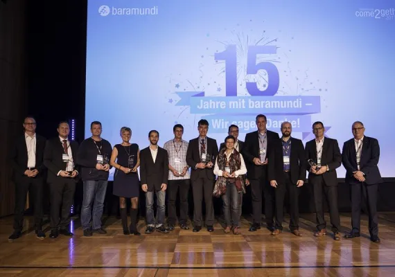 Zufriedene Kunden: mindestens 15 Jahre Einsatz der baramundi Management Suite Bild: Zufriedene Kunden: mindestens 15 Jahre Einsatz der baramundi Management Suite
