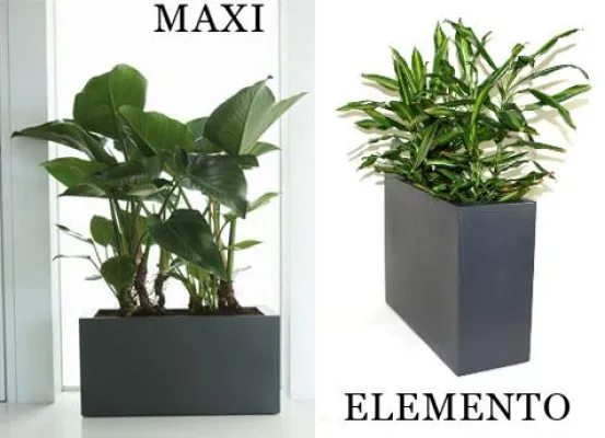 Bild: Blumenkübel aus Kunststoff: Kein platzen, kein verwittern