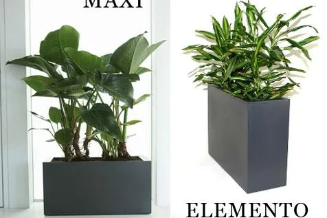Bild: Blumenkübel aus Kunststoff: Kein platzen, kein verwittern