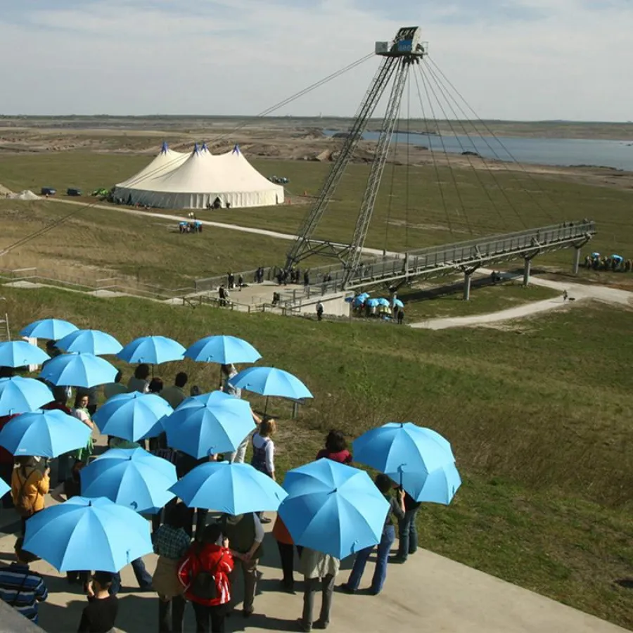 Der Grund des Ilse-Sees wird zur Festbühne, Foto: Steffen Rasche