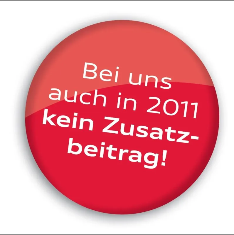 Kein Zusatzbeitrag 2011