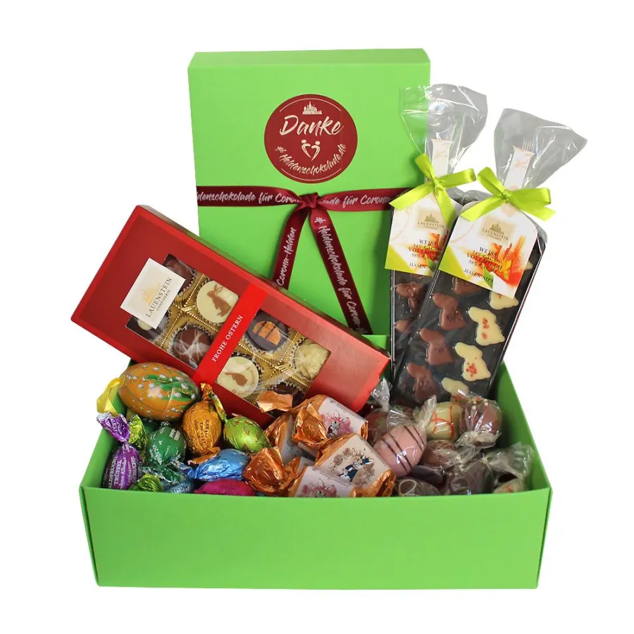 Geschenkkorb für Helden Bildrecht: Lauenstein Confiserie