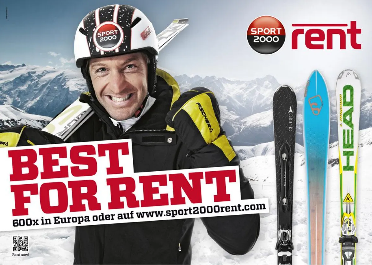 Hans Knauß und SPORT 2000 stehen für Skiverleih auf Top-Niveau.