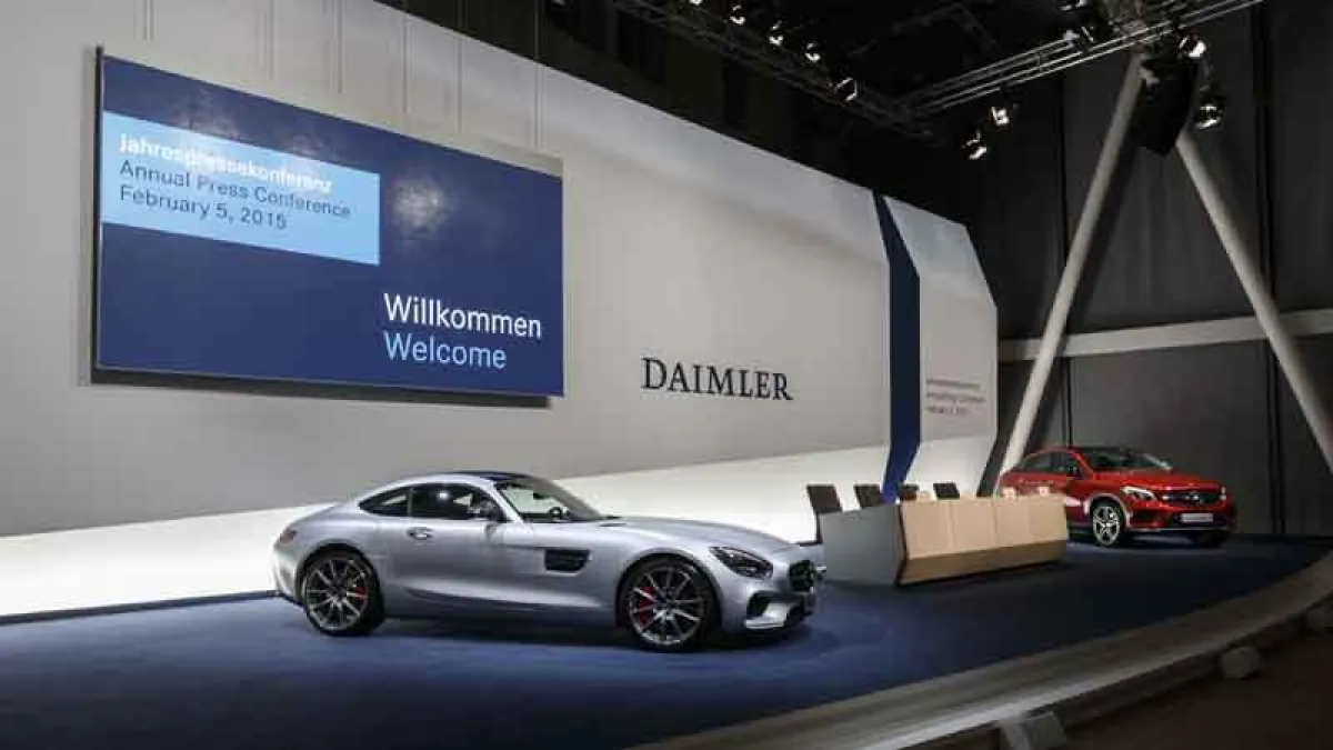 Annual Press Conference 2015 der Daimler AG (Foto: PASS GmbH)