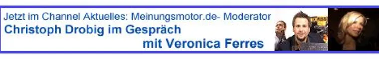 V.I.P.´s geben ihre Statements auf Meinungsmotor.de Bild: V.I.P.´s geben ihre Statements auf Meinungsmotor.de