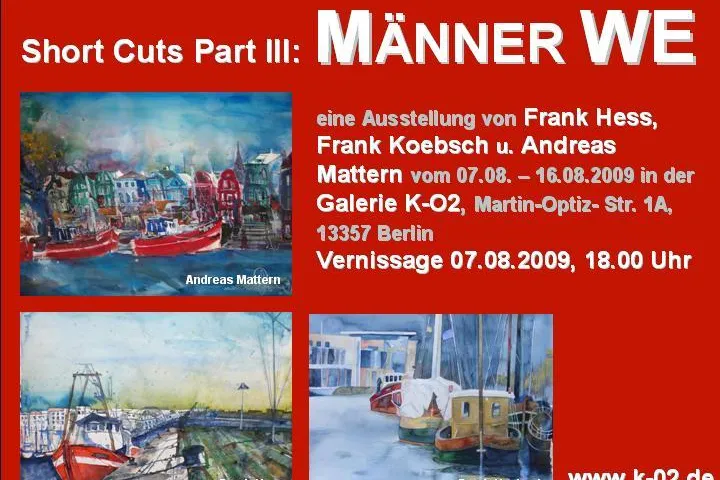 Bild: Ausstellungseröffnung - Short Cuts Part III - MännerWE