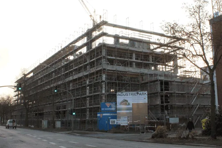 Richtfest des Ingenieurwerk's in Sicht Bild: Richtfest des Ingenieurwerk's in Sicht
