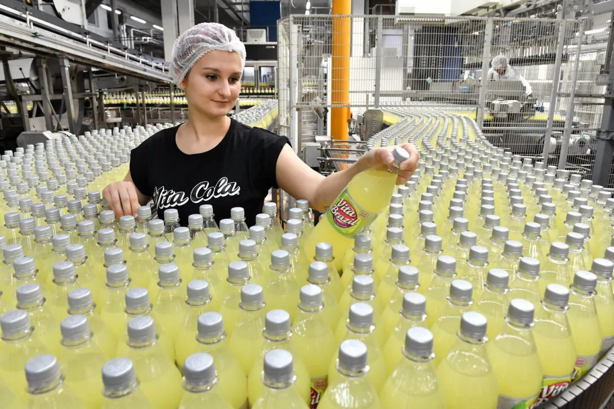 Abfüllung der neuen Sorte Vita Brazil zuckerfrei