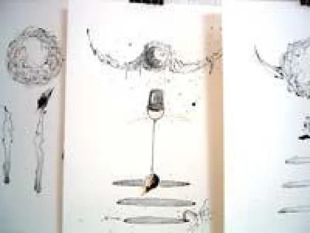 Bild: Christian Psyk „O.W.G. - Hommage an einen großen Plauderer“ Zeichnungen