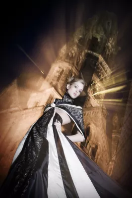 Bild: Die längsten Modelbeine beim Global Fashion Festival 2005