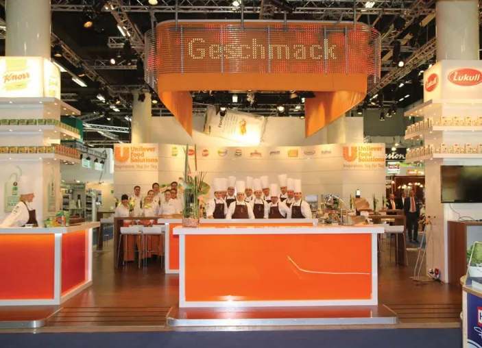 Unilever Food Solutions auf der Intergastra: Beratung und Chefstables Bild: Unilever Food Solutions auf der Intergastra: Beratung und Chefstables