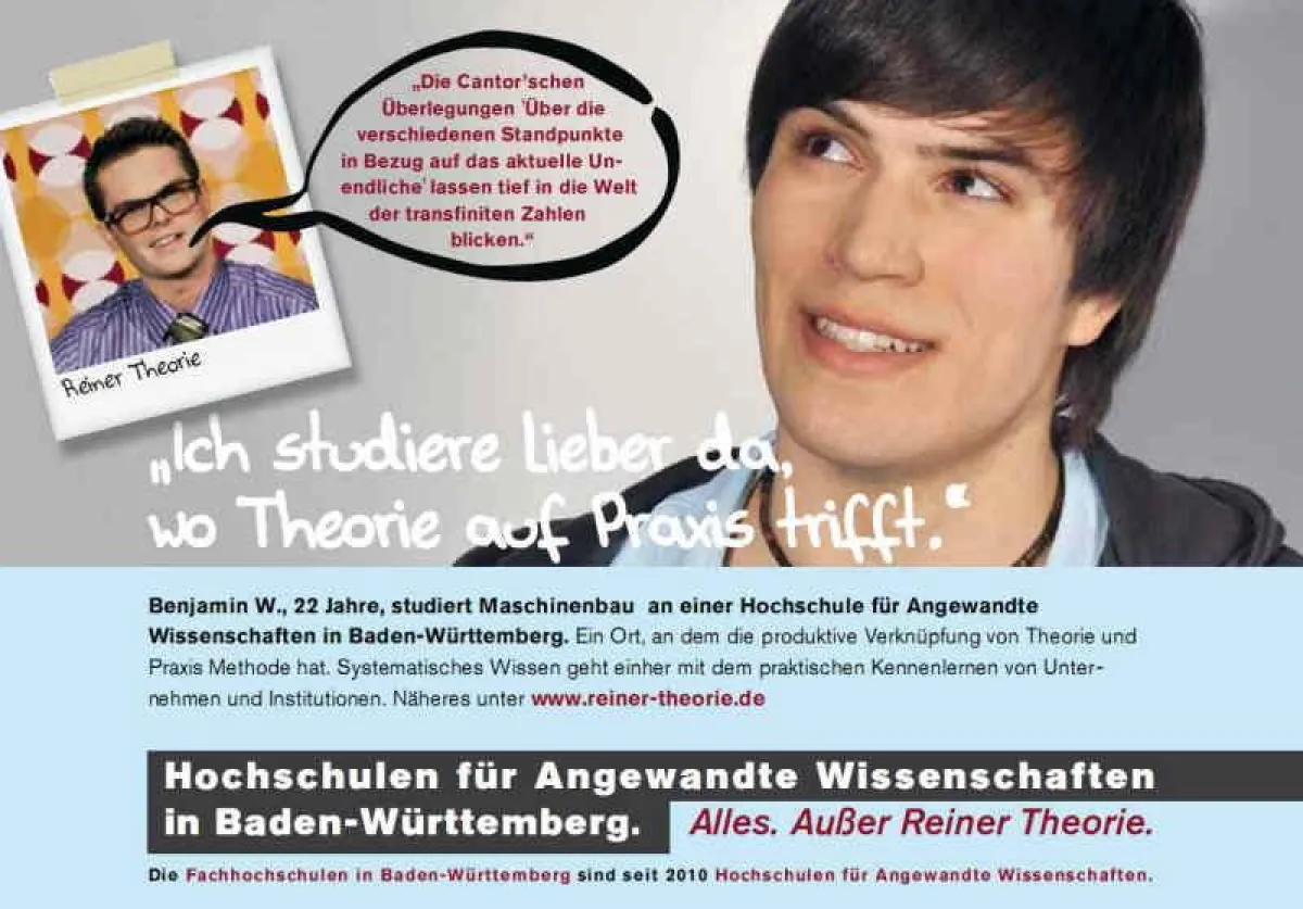 Alles. Außer Reiner Theorie.