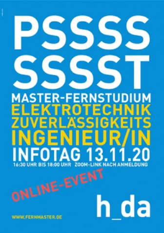 Bild: Online-Infotag zu elektrotechnischen Fernstudiengängen