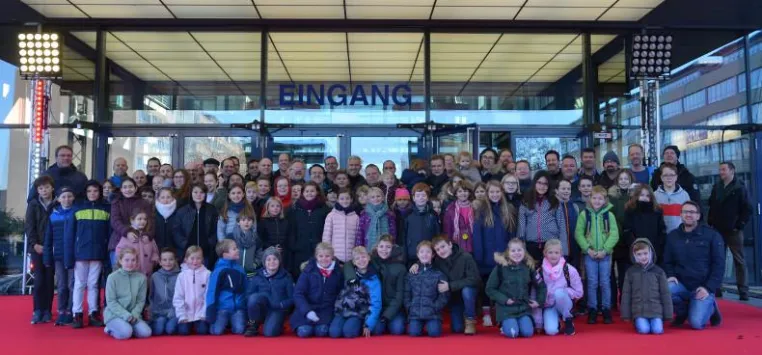 Bild: Der Vater-Kind-Kreis-Kerpen erlebte Hollywood in Köln