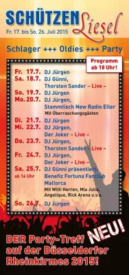 Bild: Brauerei Schlösser zusätzlich mit neuem Biergarten auf der Rheinkirmes 2015