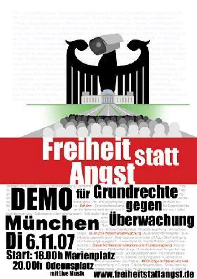 Flyer zur Demo