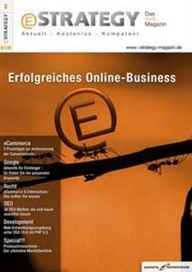 Dritte Ausgabe des kostenlosen eStrategy-Magazins
