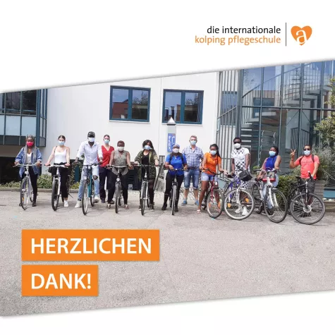 Kolping-Pflegeschule: Riesige Hilfsbereitschaft Bild: Kolping-Pflegeschule: Riesige Hilfsbereitschaft