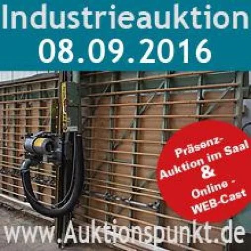 Bild: Industrie-Auktion am 08.09.2016 - Fahrzeuge, Geräte, Maschinen, Büro