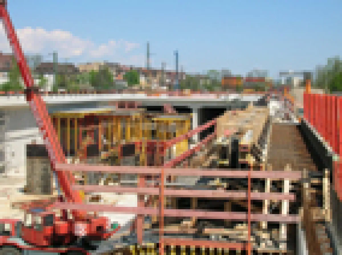 Am 20. August wird die Baustelle Neu-Ulm 21 zum Festgelände