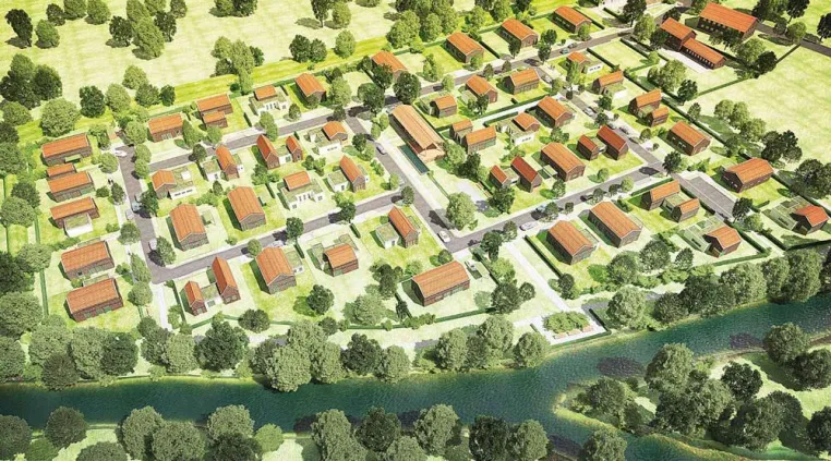 Bild: viva60 – Quartier an der Innerste. Baddeckenstedt bekommt einen Wohnpark für Senioren