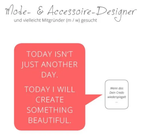 Liebthings sucht Fashion- & Accessoire-Designer & Mitgründer Bild: Liebthings sucht Fashion- & Accessoire-Designer & Mitgründer