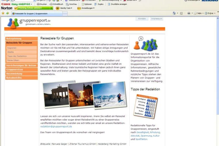 Bild: Gruppenreisen ab sofort auch online buchbar