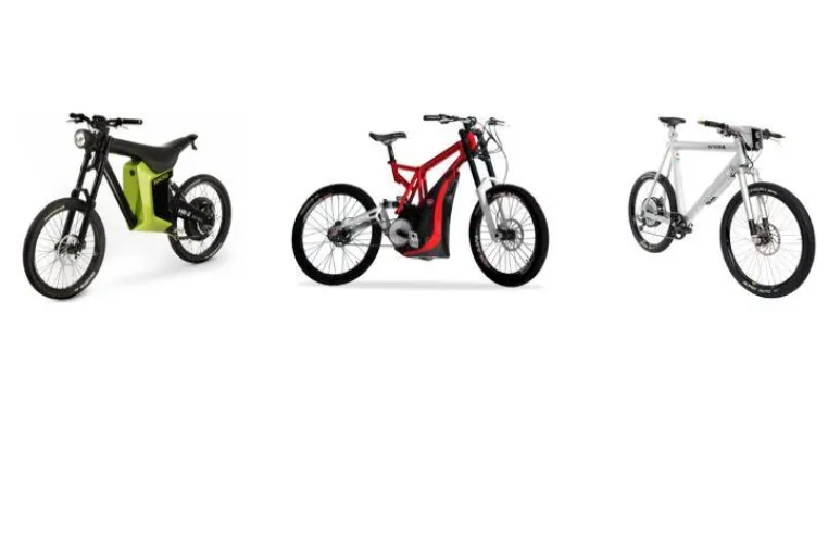 Bild: Frische Farben auf Stuttgarts Strassen: die Stromräder ELMOTO, eSpire und Grace Pro