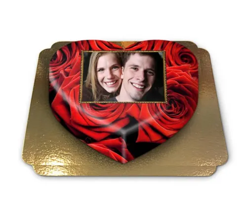 Bild: Liebe geht durch den Magen: Valentinstagstorte mit persönlichem Fotomotiv verschenken