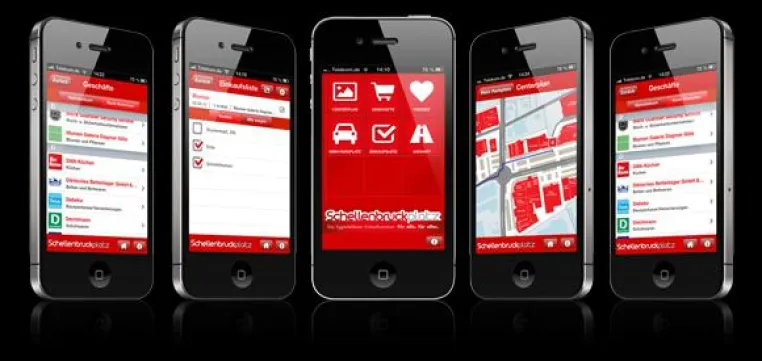 Schellenbruckplatz Shopping-App 2013 Bild: Schellenbruckplatz Shopping-App 2013