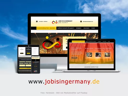 Bild: Weblaunch bei Jobagentur JOB IS IN GERMANY aus Hamburg | Personal-Vermittlung Türkei – Deutschland 