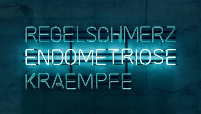 Bild: Schau genau hin – im Kampf gegen Endometriose mit einer Leuchtreklame?