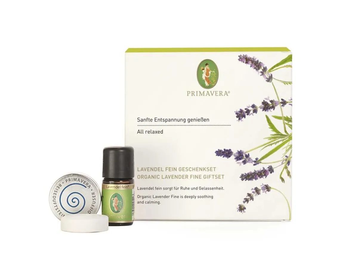 Entspannung verschenken - mit dem Geschenkset Lavendel fein von PRIMAVERA