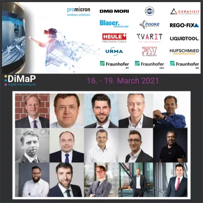 Bild: DiMaP 2.0 – Digital Machining Market Place – internationale Onlinekonferenz geht in die zweite Runde.