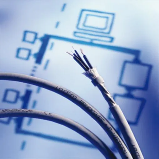 Bild: CAT 6 Kabel für den dauerflexiblen Einsatz
