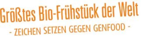 Bild: Größtes Bio-Frühstück der Welt in am 11. September 2005 Berlin. Biolüske unterstützt das kostenlose Frühstück am Palast der Republik