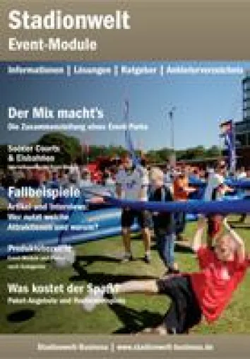 Stadionwelt veröffentlicht Themenspecial „Event-Module“ Bild: Stadionwelt veröffentlicht Themenspecial „Event-Module“