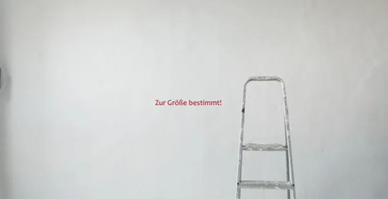 Bild: Zur Größe bestimmt - großformatige Malerei